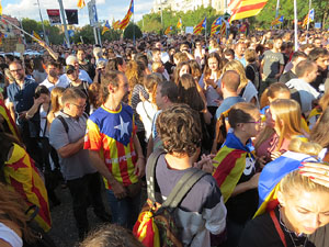 Manifestaci&oacute; 'Rep&uacute;blica!' pels carrers de la ciutat i el Parc de la Devesa