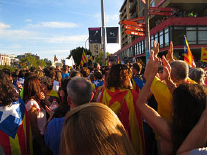 Manifestaci&oacute; 'Rep&uacute;blica!' pels carrers de la ciutat i el Parc de la Devesa