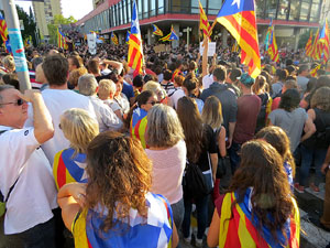Manifestaci&oacute; 'Rep&uacute;blica!' pels carrers de la ciutat i el Parc de la Devesa