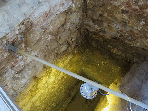 Estat final de l'excavaci&oacute; fins la fonamentaci&oacute;