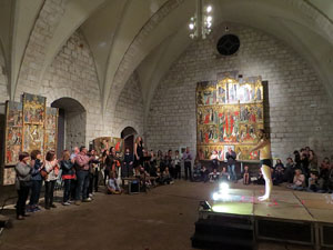 Nit dels Museus 2017. Espectacle de m&uacute;sica i dansa al Museu d'Art