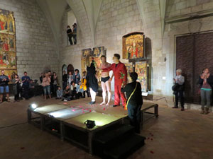 Nit dels Museus 2017. Espectacle de m&uacute;sica i dansa al Museu d'Art