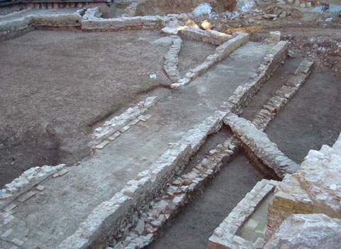 Excavacions al sector B, el 2008