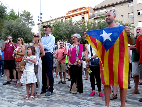 Cant dels Segadors, al final de l'acte