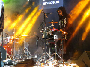 Festival Strenes 2017. Actuaci&oacute; del grup The Cuit's a la pla&ccedil;a de Santa Susanna del Mercadal