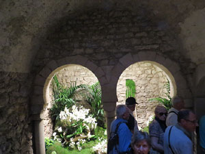 Temps de Flors 2017. Decoracions florals als diversos espais dels Banys Àrabs