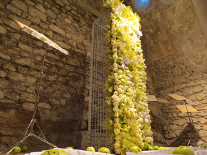 Temps de Flors 2017. Decoracions florals als diversos espais dels Banys Àrabs