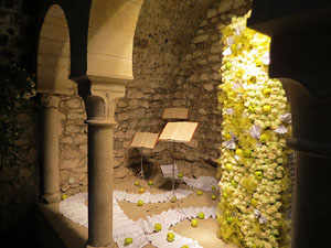 Temps de Flors 2017. Decoracions florals als diversos espais dels Banys Àrabs