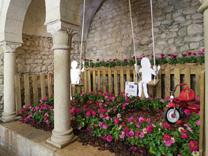 Temps de Flors 2017. Decoracions florals als diversos espais dels Banys Àrabs