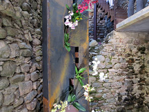 Temps de Flors 2017. Decoracions florals als diversos espais dels Banys Àrabs