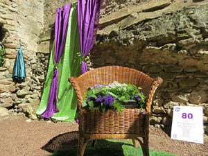 Temps de Flors 2017. Decoracions florals als diversos espais dels Banys Àrabs