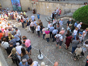 Temps de Flors 2017. Decoracions florals als diversos espais dels Banys Àrabs