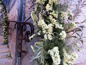 Temps de Flors 2017. Instal&middot;lacions i muntatges als espais del carrer de la  For&ccedil;a, el de Sant Lloren&ccedil;, carrer doctor Oliva i Prat, i pujada de la Font de la Pera