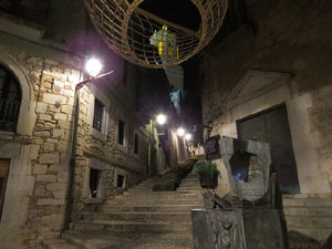 Temps de Flors 2017. Instal&middot;lacions i muntatges als espais del carrer de la  For&ccedil;a, el de Sant Lloren&ccedil;, carrer doctor Oliva i Prat, i pujada de la Font de la Pera