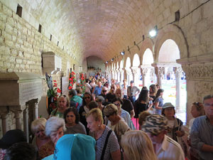 Temps de Flors 2017. Muntatges florals als claustres de la Catedral