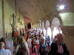Temps de Flors 2017. Muntatges florals als claustres de la Catedral