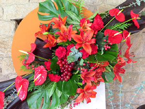 Temps de Flors 2017. Muntatges florals als claustres de la Catedral