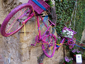 Temps de Flors 2017. Muntatge floral al Pati dels Rabins del Centre Bonastruc &ccedil;a Porta, en mem&ograve;ria de N&uacute;ria Ter&eacute;s