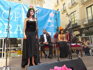 Temps de Flors 2017. Dia Europeu de l'&Ograve;pera 2017 a la pla&ccedil;a del Vi de Girona