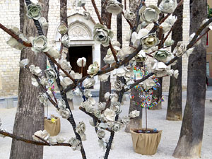 Temps de Flors 2017. Muntatges, instal&middot;lacions i exposicions florals a diversos indrets