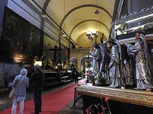 Temps de Flors 2017. Instal&middot;lacions i muntatges florals als diversos espais de l'Esgl&eacute;sia dels Dolors