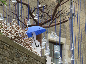Temps de Flors 2017. Instal&middot;lacions i decoracions florals als diversos espais del carrer Ferran el cat&ograve;lic