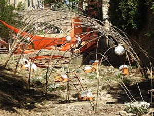 Temps de Flors 2017. Instal&middot;lacions i decoracions florals al riu Galligants