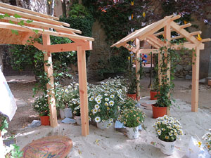 Temps de Flors 2017. Instal&middot;lacions i muntatges florals als Jardins dels Alemanys