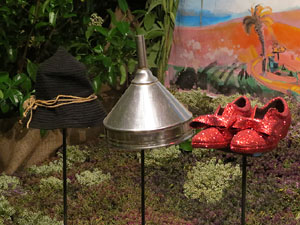 Temps de Flors 2017. Instal&middot;lacions als espais del Museu d'Hist&ograve;ria La Carbonera i La Cisterna