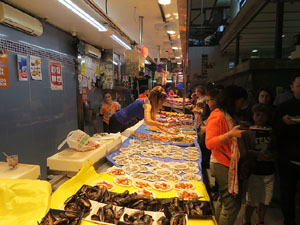 Temps de Flors 2017. Nit de Flors i Sabors al Mercat del Lleó