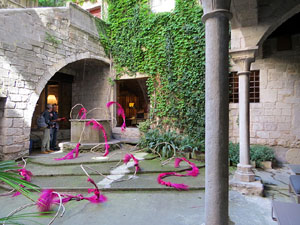 Temps de Flors 2017. Muntatges i instal&middot;lacions a La Pabordia