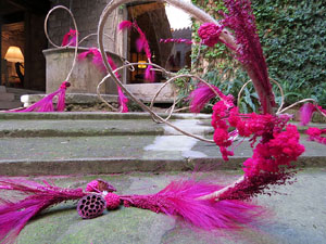 Temps de Flors 2017. Muntatges i instal&middot;lacions a La Pabordia