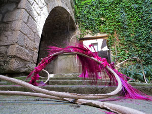 Temps de Flors 2017. Muntatges i instal&middot;lacions a La Pabordia