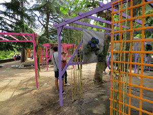 Temps de Flors 2017. Instal&middot;lacions i decoracions florals als diversos espais del Passeig Arqueol&ograve;gic