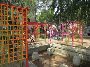 Temps de Flors 2017. Instal&middot;lacions i decoracions florals als diversos espais del Passeig Arqueol&ograve;gic