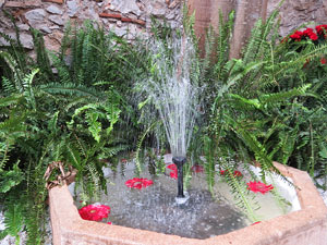 Temps de Flors 2017. Instal&middot;lacions i muntatges florals a la Capella de Sant Crist&ograve;fol, al Passeig Arqueol&ograve;gic