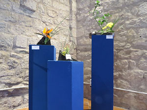 Temps de Flors 2017. Decoracions orientals al primer pis de l'edifici de les Sarra&iuml;nes