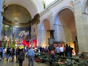 Temps de Flors 2017. Instal&middot;lacions i muntatges florals a l'Esgl&eacute;sia de Sant Mart&iacute; - Seminari