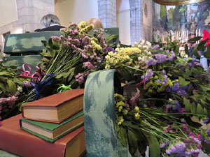 Temps de Flors 2017. Instal&middot;lacions i muntatges florals a l'Esgl&eacute;sia de Sant Mart&iacute; - Seminari