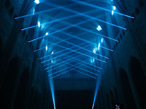 Transfiguració de la nau. Espectacle de llum i música a la nau gòtica de la Catedral de Girona