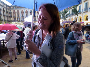 Acte de campanya pel S&Iacute; amb el President Carles Puigdemont a la pla&ccedil;a de la Independ&egrave;ncia