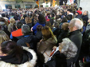 Jornada de vaga general 8N. Concentraci&oacute; a la pla&ccedil;a del Vi