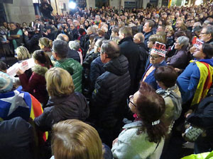 Jornada de vaga general 8N. Concentraci&oacute; a la pla&ccedil;a del Vi