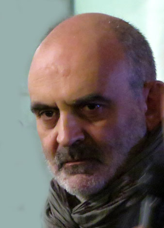 Josep Maria Fonalleras durant la concentraci&oacute;