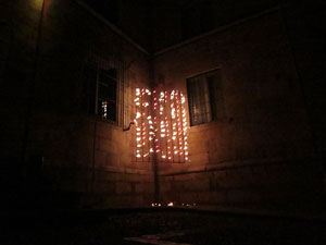 Diada Nacional 2017. XI Marxa de Torxes de Girona pels carrers del Barri Vell de Girona