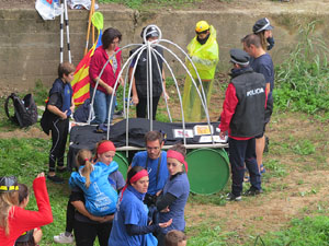 Fires 2017. 6a. Baixada d'Andròmines pel riu Onyar del segle XXI