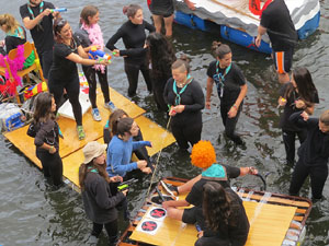 Fires 2017. 6a. Baixada d'Andròmines pel riu Onyar del segle XXI