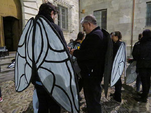 Fires 2017. La Beatufarra, descens del Beatusaure per les escales de la Catedral de Girona
