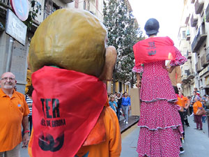 Fires 2017. Preg&oacute; de Fires. La cercavila de gegants i capgrossos fins la pla&ccedil;a del Vi