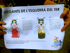 Fires 2017. Preg&oacute; de Fires. La cercavila de gegants i capgrossos fins la pla&ccedil;a del Vi